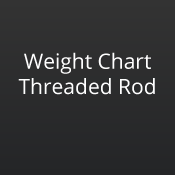 Weight Chart - Threaded Rod by Delta Fastener
